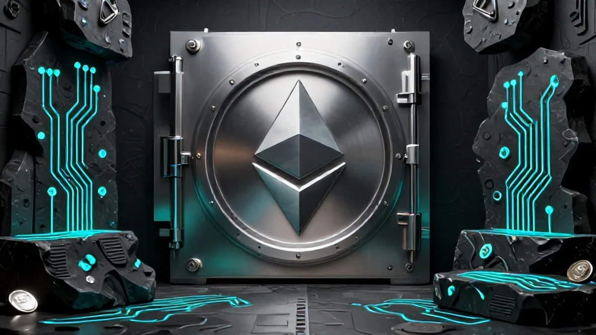 Digital visualization of Bitcoin whale wallets absorbing stolen coins and tight on-chain liquidity metrics