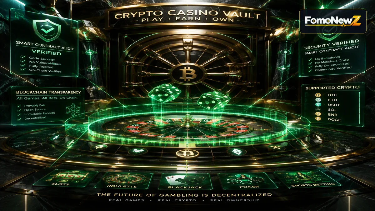 Infographic demonstrating cryptographic provably fair client and server seed verification alongside casino regulatory tiers