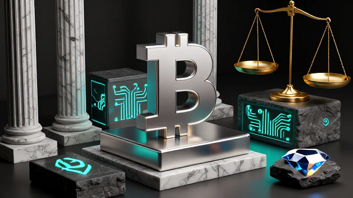 Digital visualization of stablecoin freeze mechanisms locking funds in a cryptographic vault.